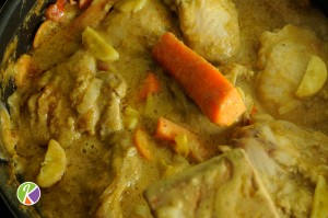 Recette de Mafé au poulet , une recette sénégalaise
