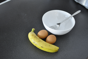 Pancakes : recette à base de banane oeufs et sans gluten - Ingrédients