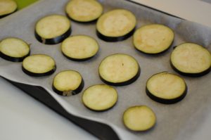 Aubergines rondelles