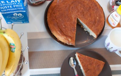 Réjouissez vos papilles avec ce délicieux gâteau à la banane et aux amandes