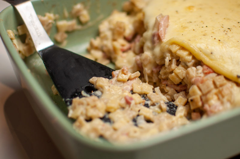 La recette de Croziflette au Reblochon Facile Gourmande qui fait saliver