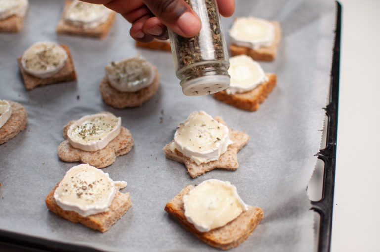 recette Toast Chèvre Miel herbes de provence