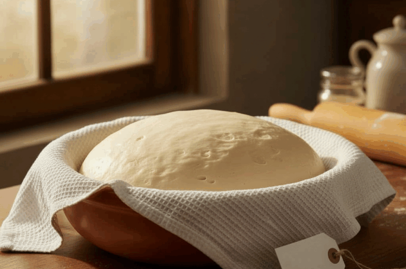 Pâte à pizza zéro stress facile, rapide, délicieuse et prête en 10 min